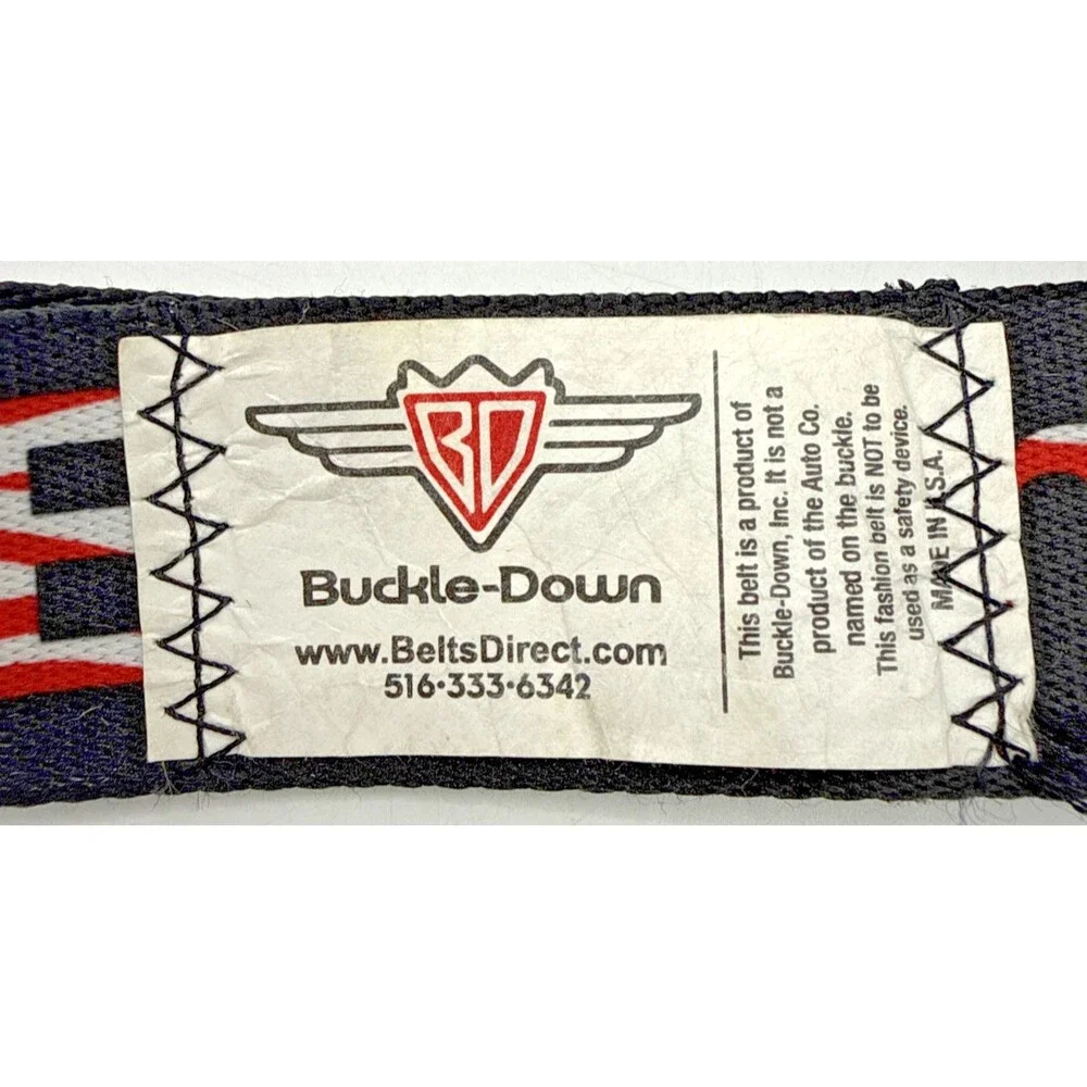 Buckle Down Ford Seatbelt Buckle Belt 